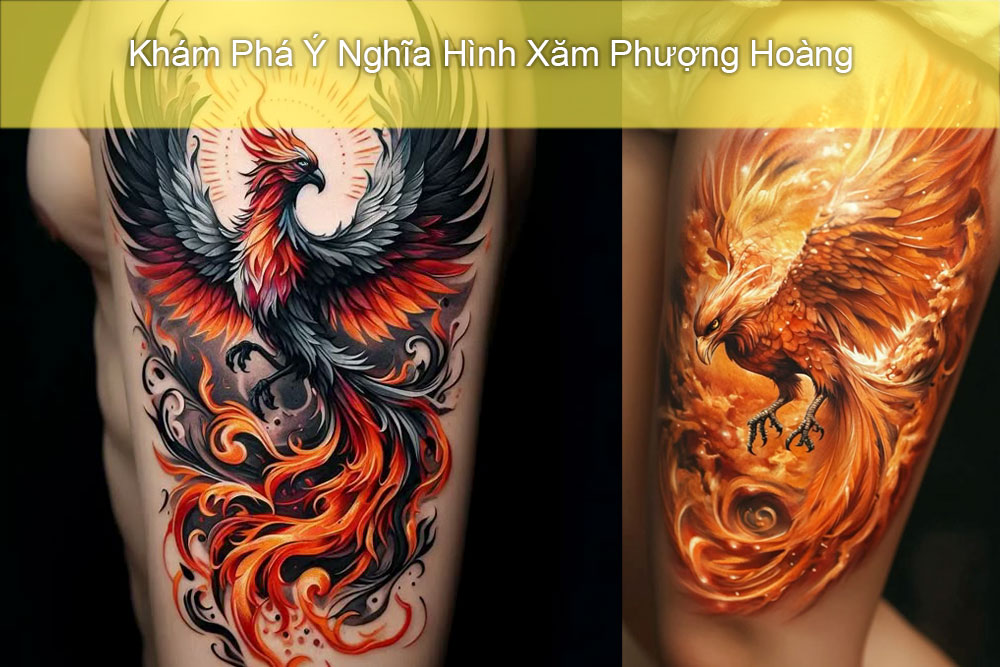 Nên Hay Không? Ý Nghĩa Hình Xăm Phượng Hoàng & Lời Khuyên Cho Bạn hinh xam phuong hoang