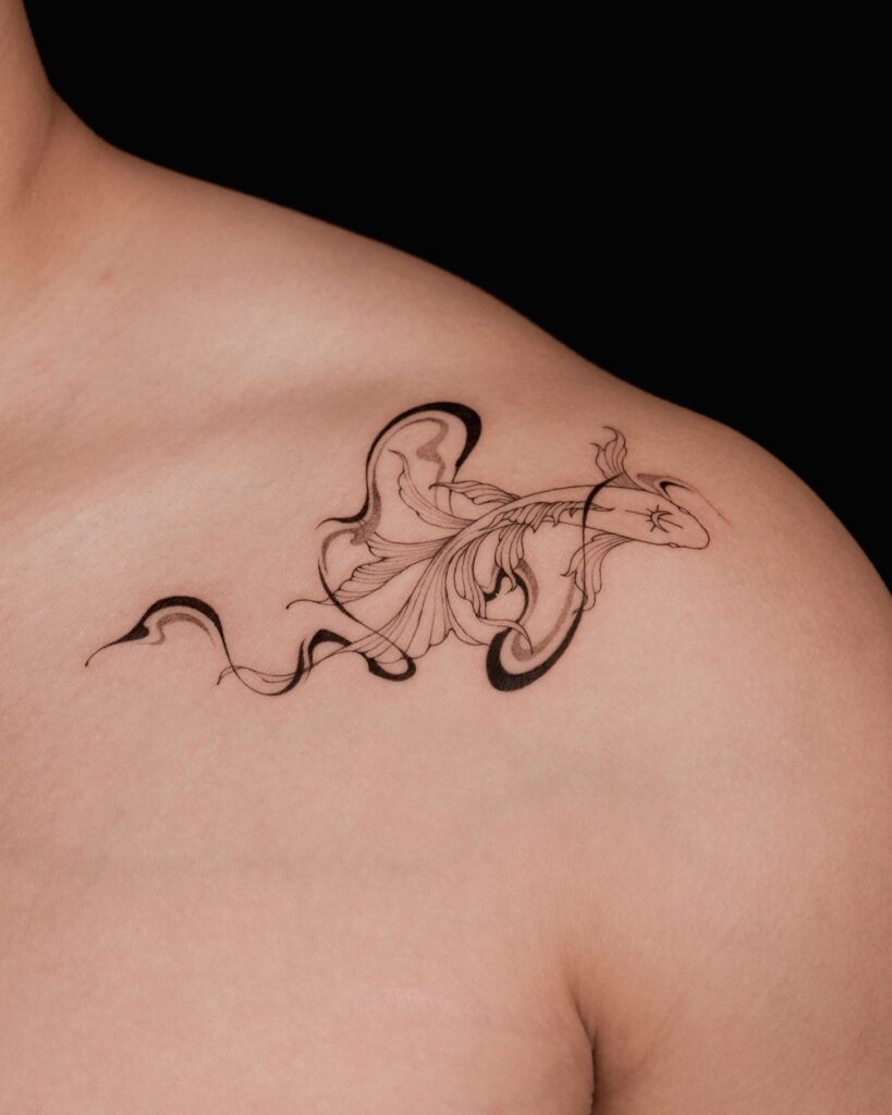 Hình Xăm Mệnh Thủy: Bí Quyết Thu Hút May Mắn và Tài Lộc 472280463 17944478033930289 6351918010853084473 n