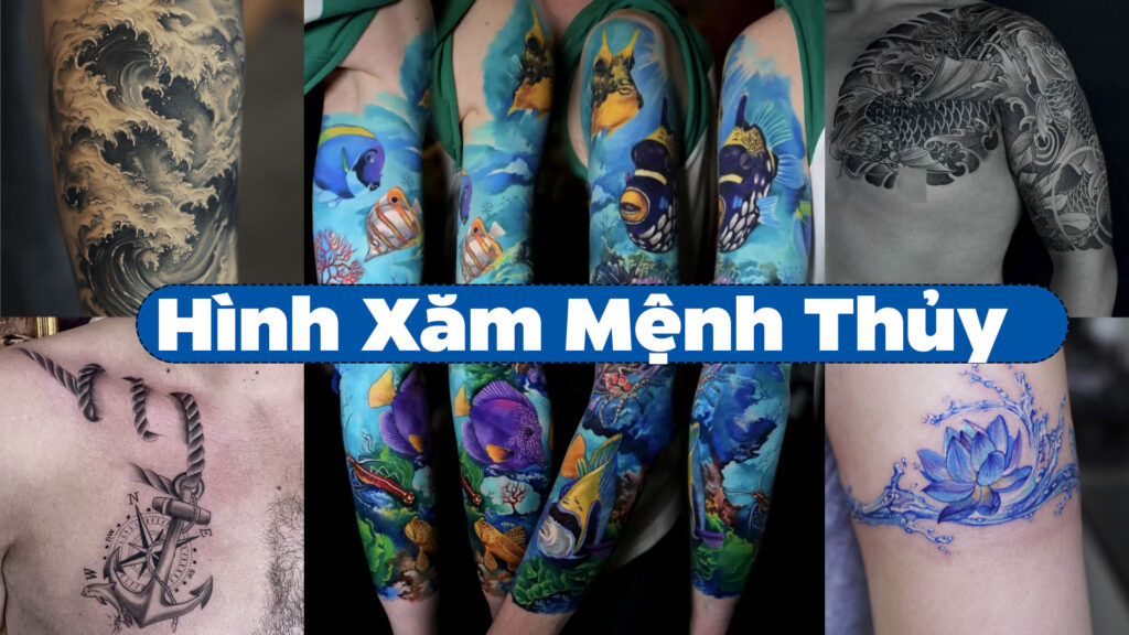 Hình Xăm Mệnh Thủy: Bí Quyết Thu Hút May Mắn và Tài Lộc hinh xam menh thuy