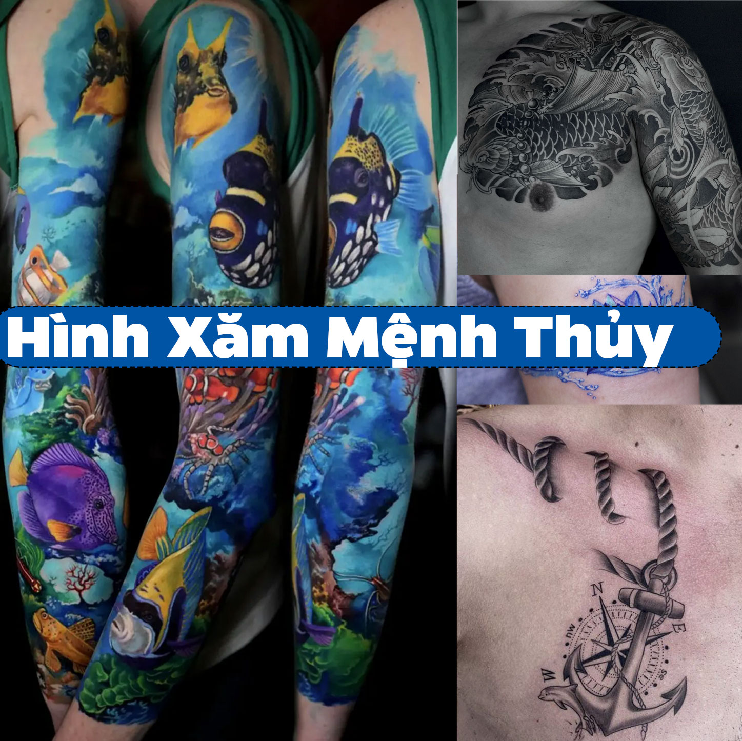 hinh xam phong thuy nguoi menh thuy