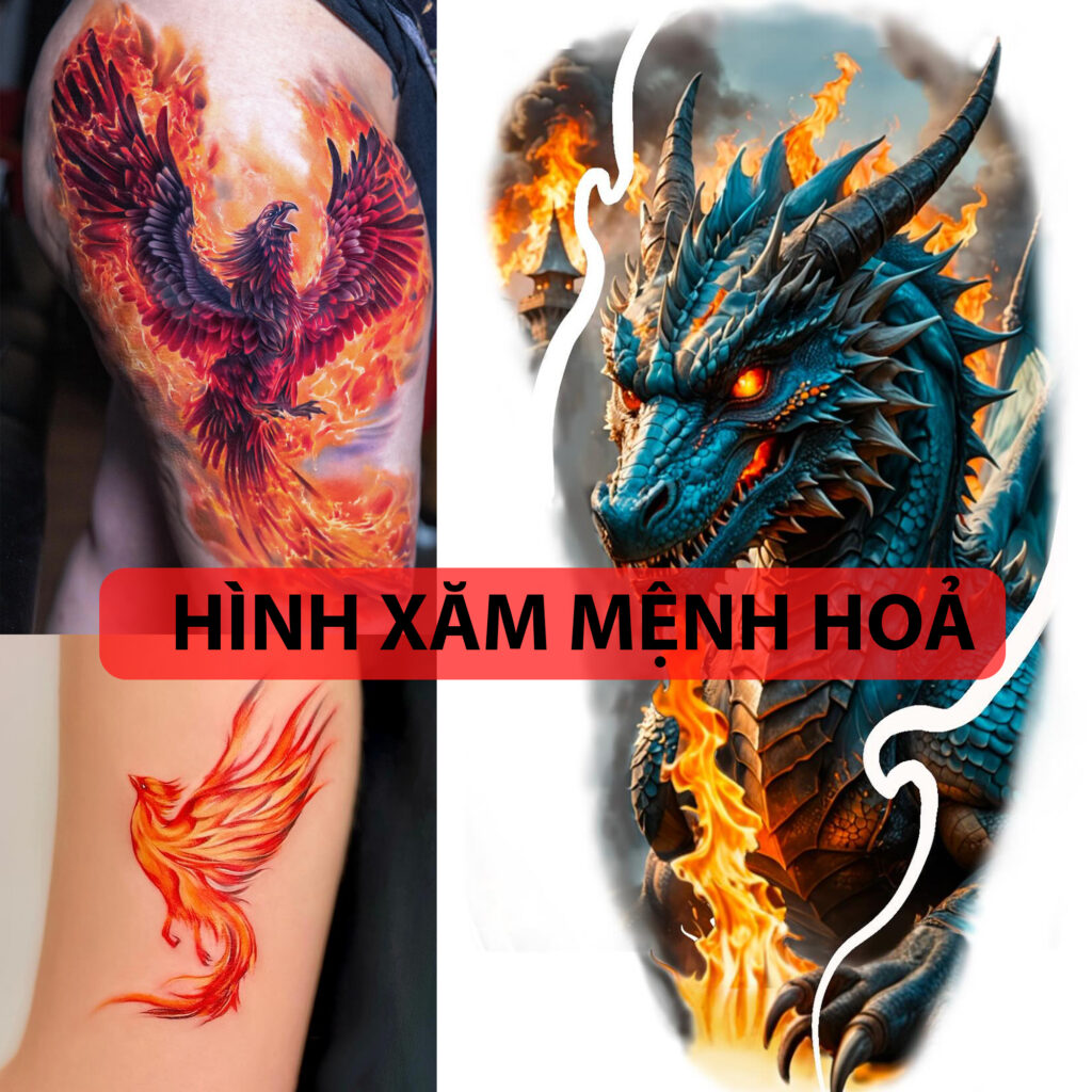 Hình Xăm Mệnh Hoả – Top 99+ Mẫu Hình Xăm Người Mệnh Hoả hinh xam menh hoa