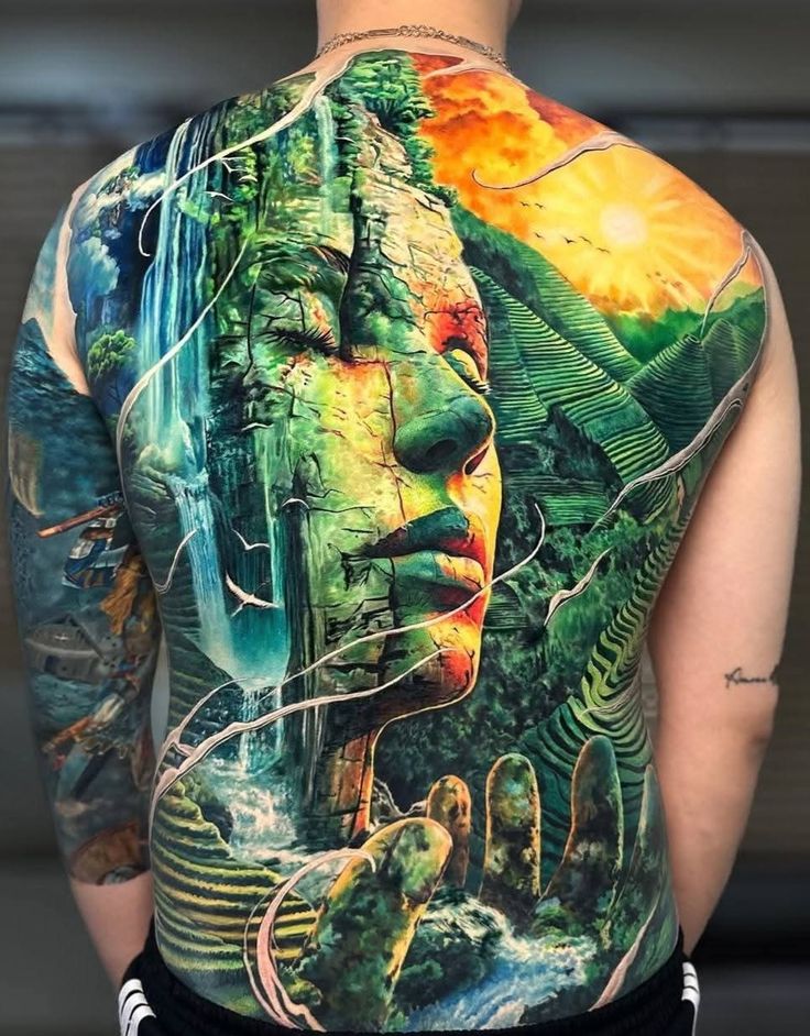 Hình xăm mệnh Mộc – 50+ Mẫu hình xăm phong thủy giúp cân bằng năng lượng và tăng sự tự tin hinh xam me thien nhien