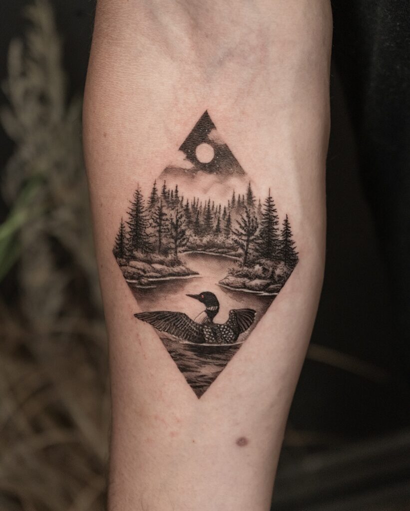 Hình xăm mệnh Mộc – 50+ Mẫu hình xăm phong thủy giúp cân bằng năng lượng và tăng sự tự tin hinh xam mini menh moc cho nam