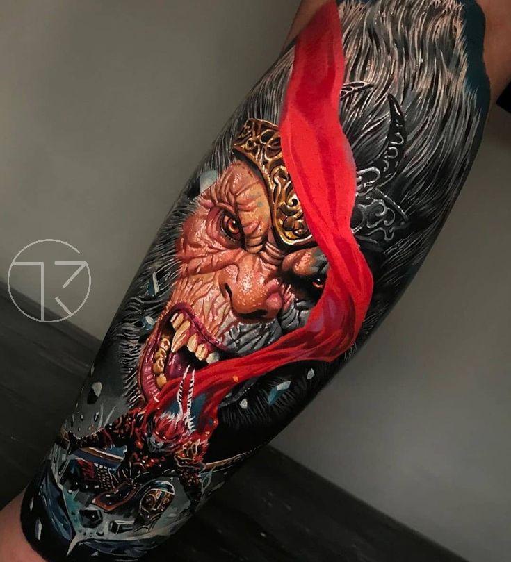 Top Hình Xăm Hợp Tuổi Tý Đẹp, Hút Tài Lộc & May Mắn Nhất 2026 | TKs Tattoo King monkey tattoo