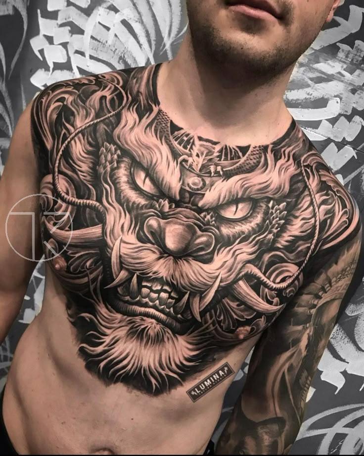 Top Hình Xăm Hợp Tuổi Tý Đẹp, Hút Tài Lộc & May Mắn Nhất 2026 | TKs Tattoo hinh xam mat rong full nguc