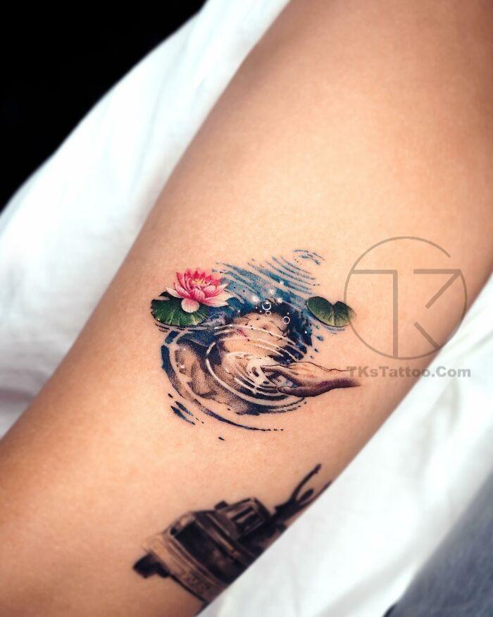 Top Hình Xăm Hợp Tuổi Tý Đẹp, Hút Tài Lộc & May Mắn Nhất 2026 | TKs Tattoo hinh xam mini menh thuy cho nu