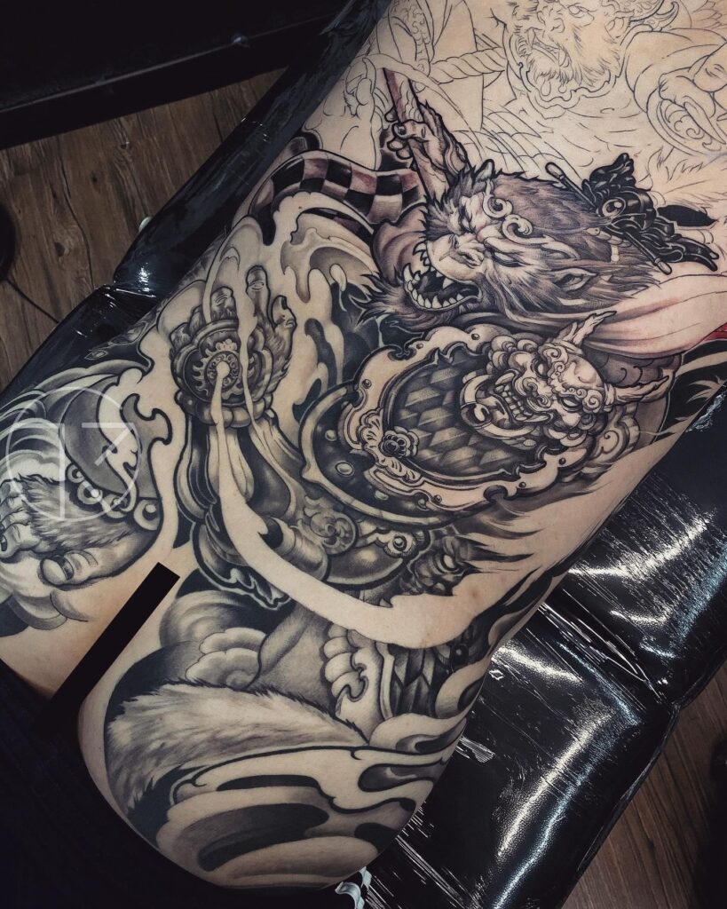 Top Hình Xăm Hợp Tuổi Tý Đẹp, Hút Tài Lộc & May Mắn Nhất 2026 | TKs Tattoo hinh xam ngo khong full lung