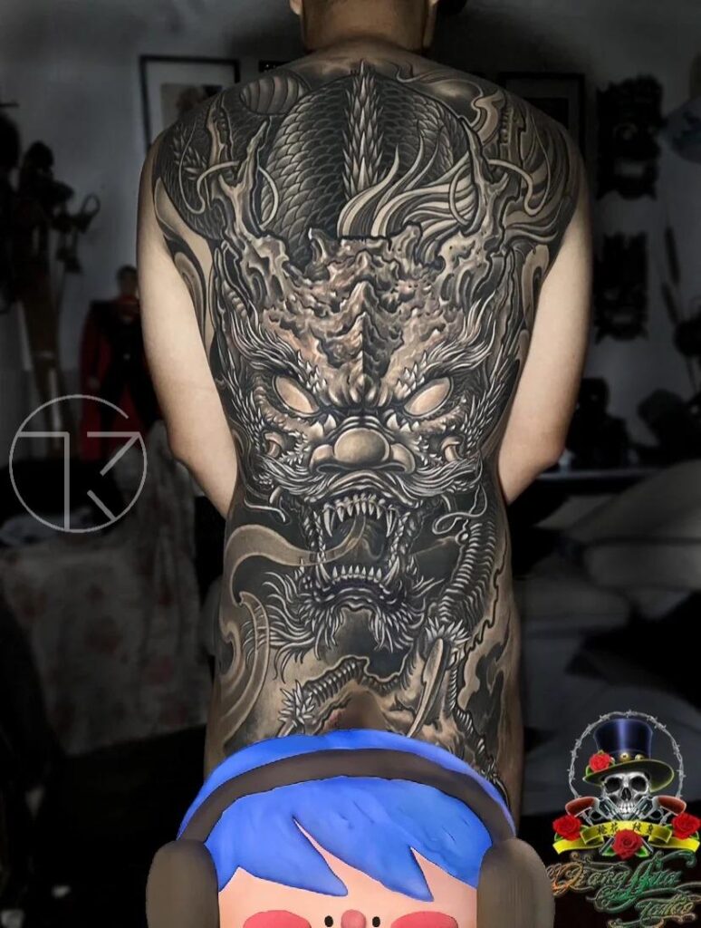 Top Hình Xăm Hợp Tuổi Tý Đẹp, Hút Tài Lộc & May Mắn Nhất 2026 | TKs Tattoo hinh xam rong full body dep