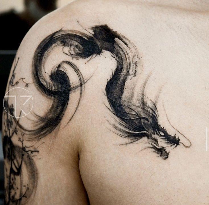 Top Hình Xăm Hợp Tuổi Tý Đẹp, Hút Tài Lộc & May Mắn Nhất 2026 | TKs Tattoo hinh xam rong muc