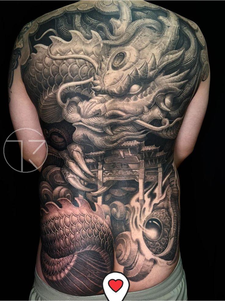 Top Hình Xăm Hợp Tuổi Tý Đẹp, Hút Tài Lộc & May Mắn Nhất 2026 | TKs Tattoo hinh xam rong ta da full lung