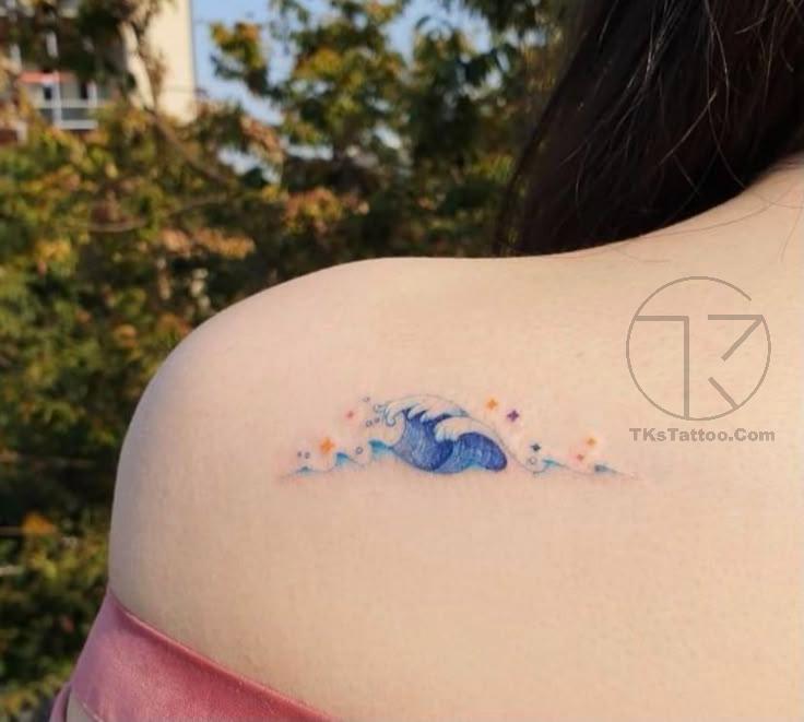Top Hình Xăm Hợp Tuổi Tý Đẹp, Hút Tài Lộc & May Mắn Nhất 2026 | TKs Tattoo hinh xam song bien cho nu