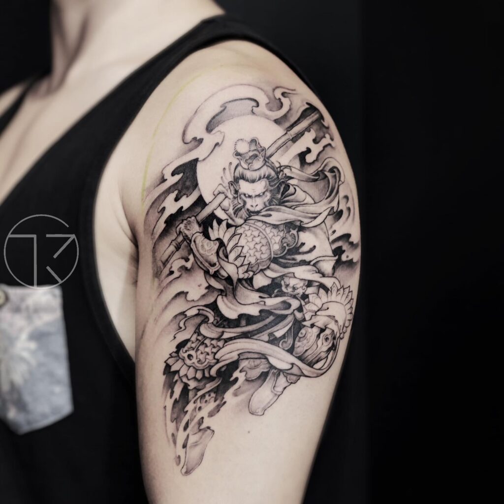 Top Hình Xăm Hợp Tuổi Tý Đẹp, Hút Tài Lộc & May Mắn Nhất 2026 | TKs Tattoo tattoo ngo khong mini